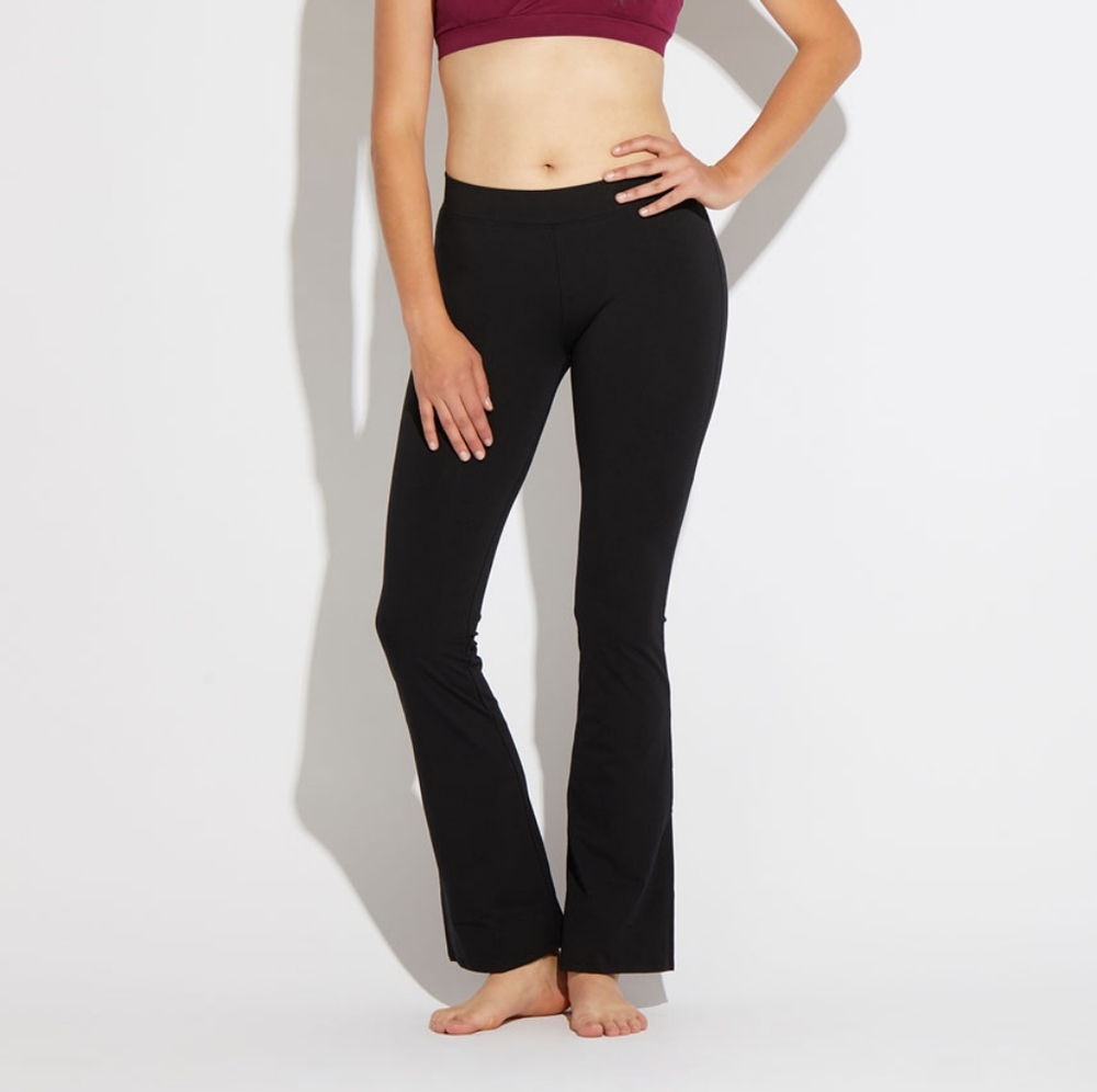 Pact Stretch-Fit Flare Yoga Pants